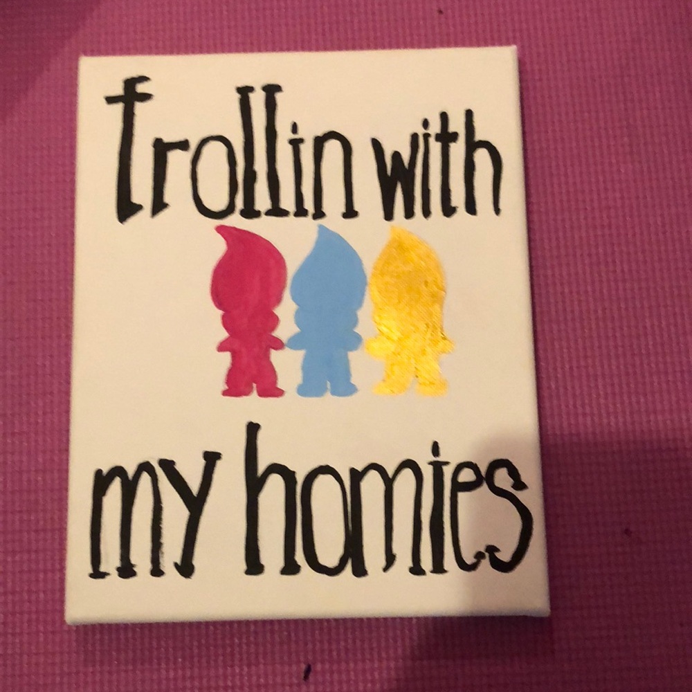 Trolls Painting